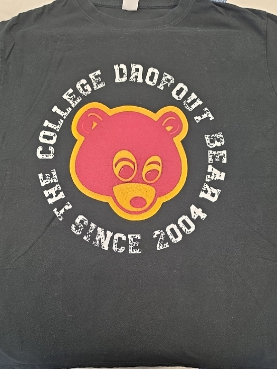 Kanye West Other - Kanye West THE COLLEGE DROP OUT BEAR SINCE 2004 T SHIRT! LARGE